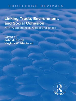 cover image of Linking Trade, Environment, and Social Cohesion